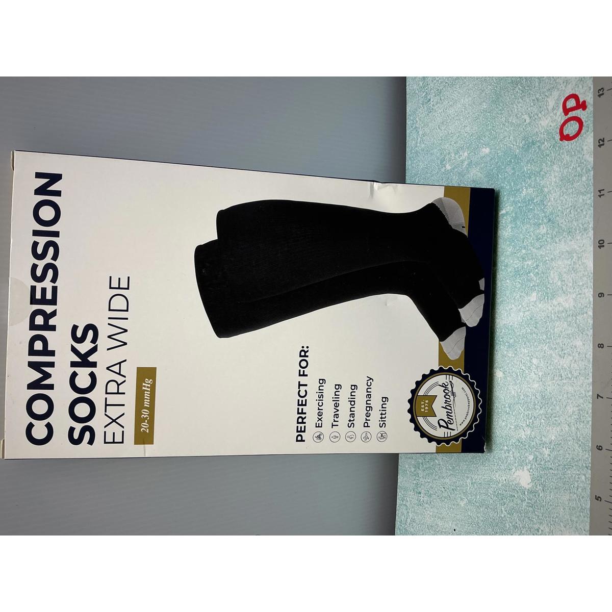 Extra Wide Compression Socks 2030 Mmhg